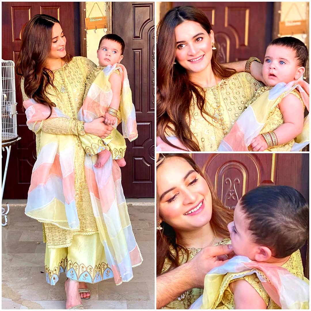 Aiman and Muneeb Daughter Amal Latest Beautiful Clicks