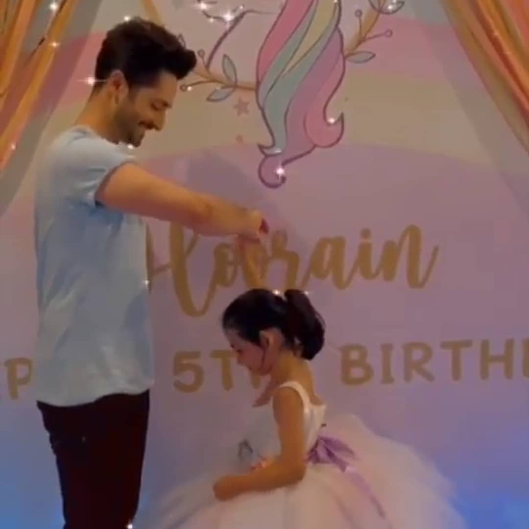 Ayeza and Danish Celebrating their Daughter Hoorain’s 5th Birthday - Pictures