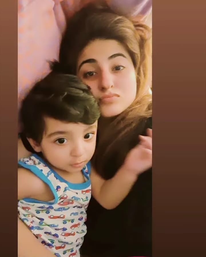 Actress Fatima Sohail with her Son - Latest Pictures