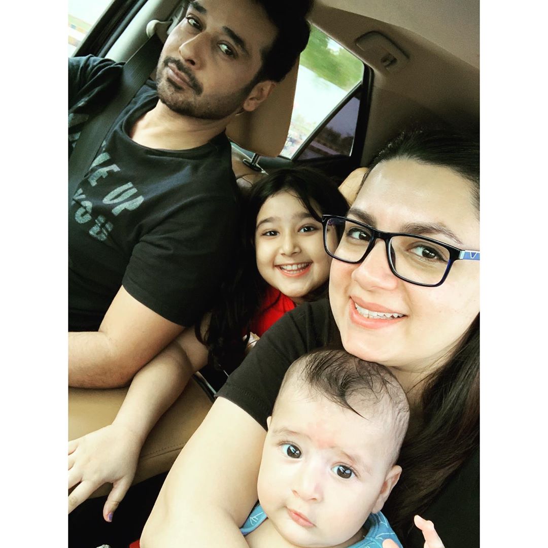 Faysal Qureshi Son Six Month Birthday Pictures