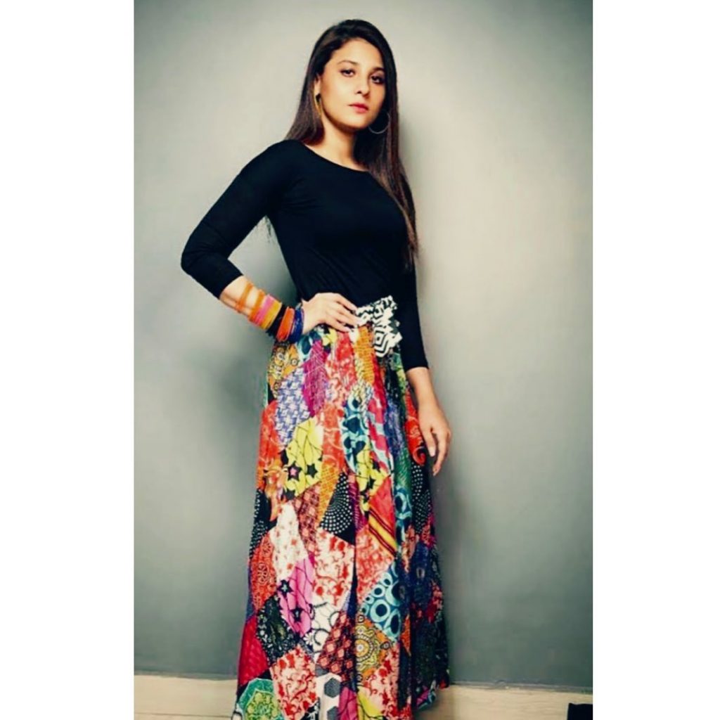 Hina Altaf Tries a Different Style for Photoshoots