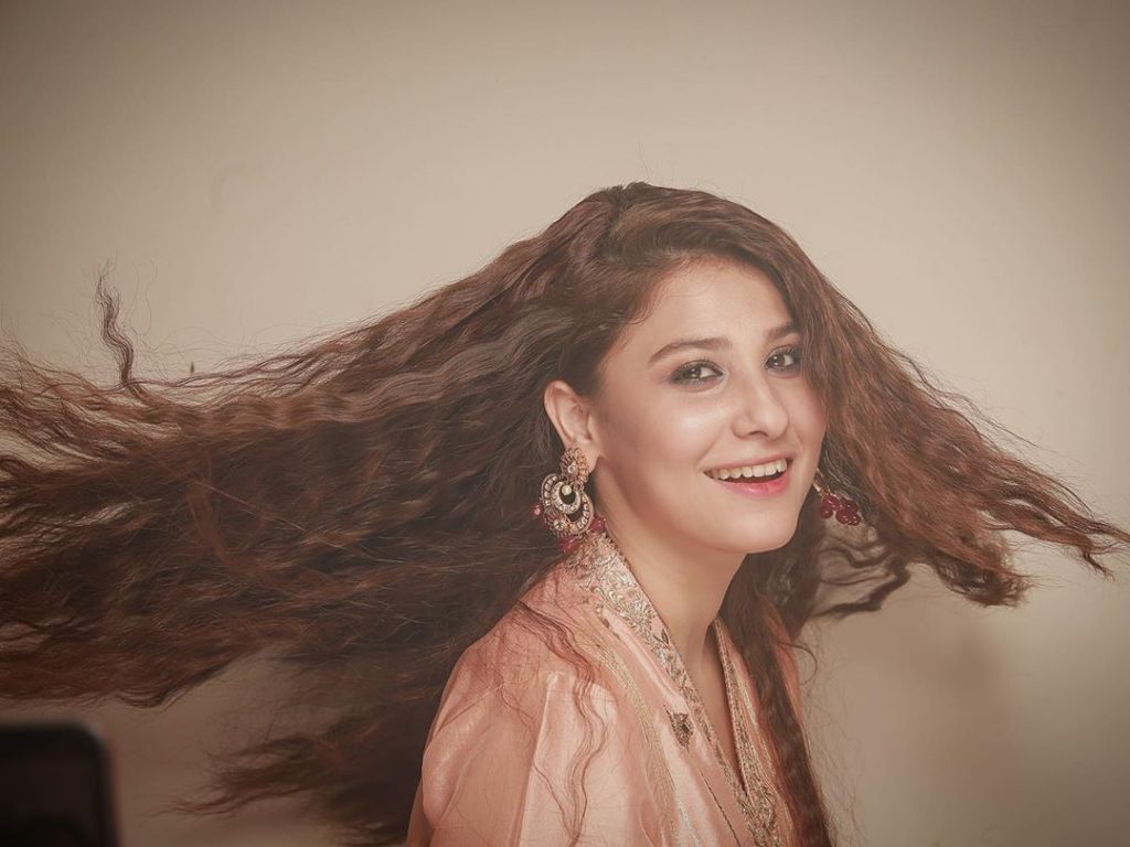 Hina Altaf Tries a Different Style for Photoshoots