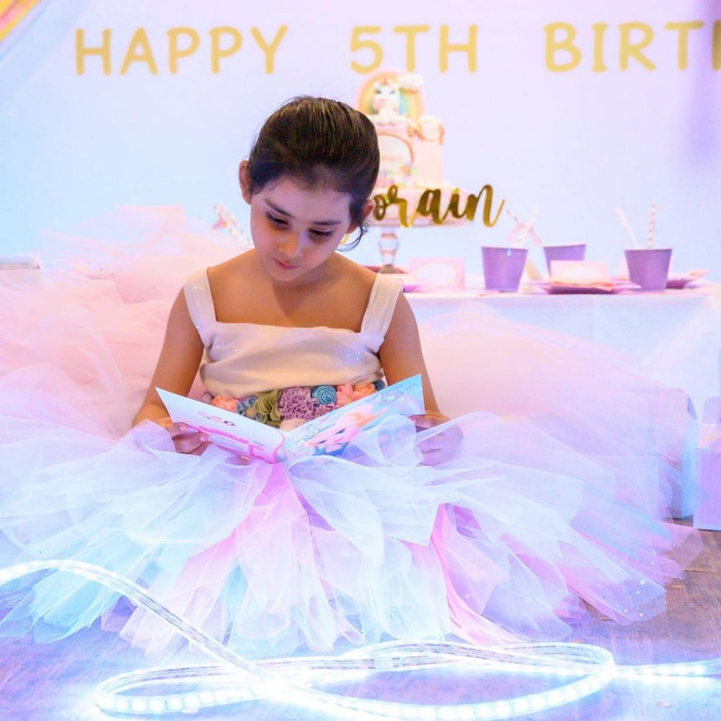 Pictures From Ayeza Khan's Daughter, Hoorain Taimoor's 5th Birthday