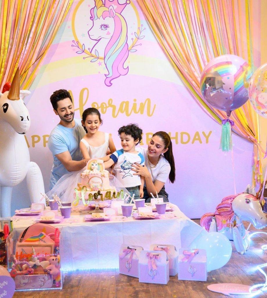 Pictures From Ayeza Khan's Daughter, Hoorain Taimoor's 5th Birthday