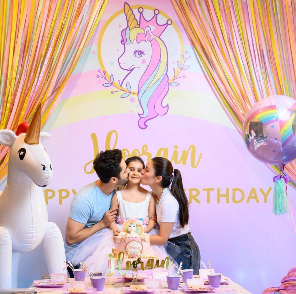 Pictures From Ayeza Khan's Daughter, Hoorain Taimoor's 5th Birthday