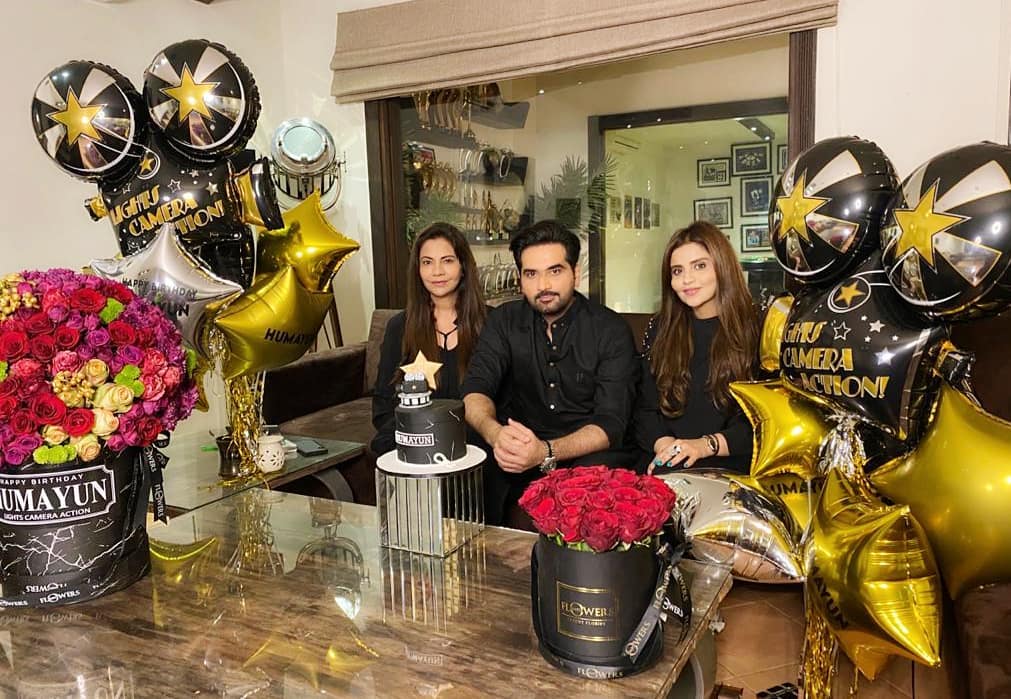 Humayun Saeed Celebrated his Birthday with his Family