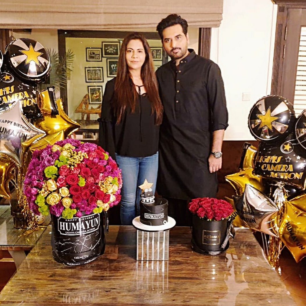 Humayun Saeed Celebrated his Birthday with his Family