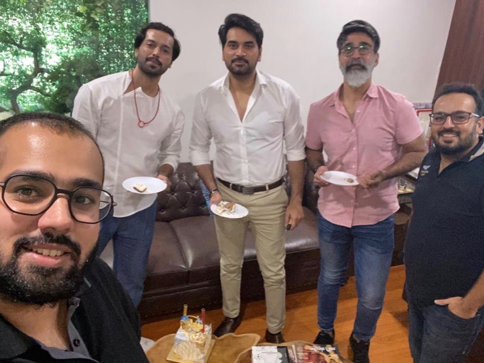 Humayun Saeed Celebrated his Birthday with his Family