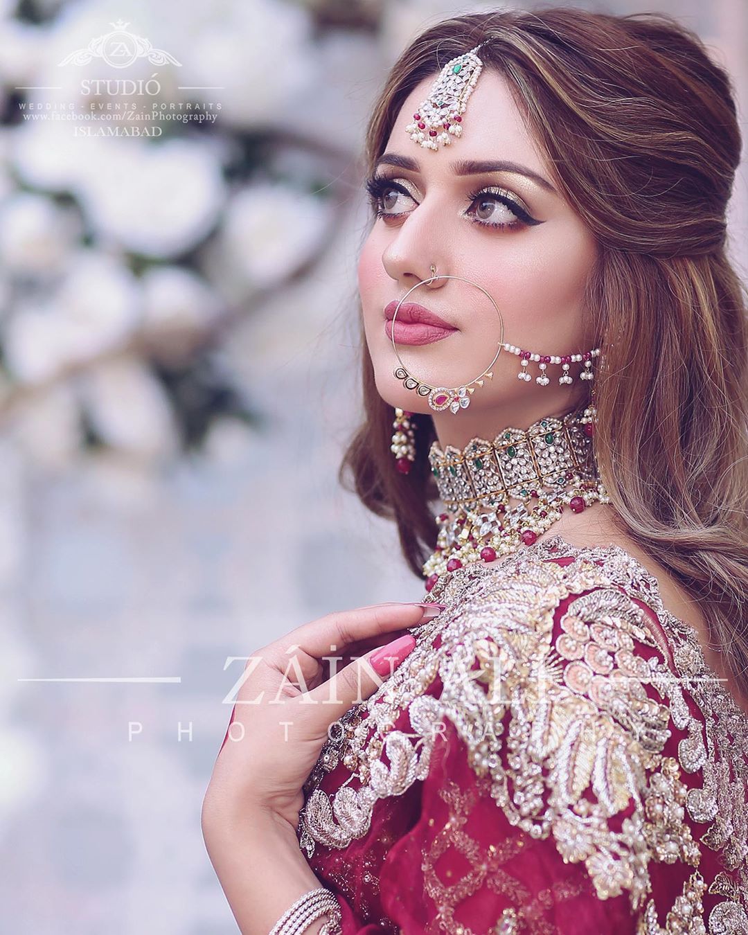 Tiktok Star Sisters Jannat Mirza and Alishba Anjum Bridal Photo Shoot