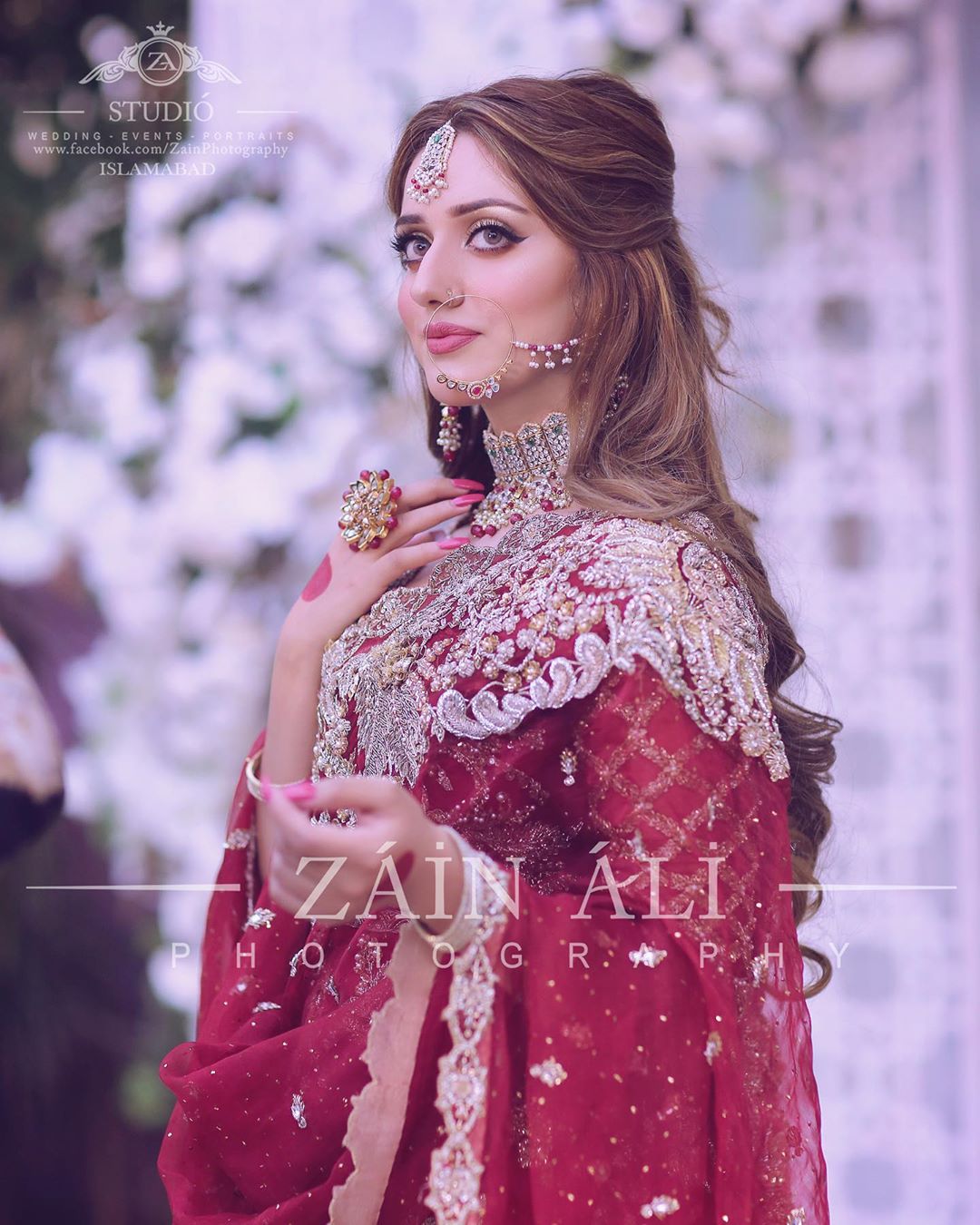 Tiktok Star Sisters Jannat Mirza and Alishba Anjum Bridal Photo Shoot