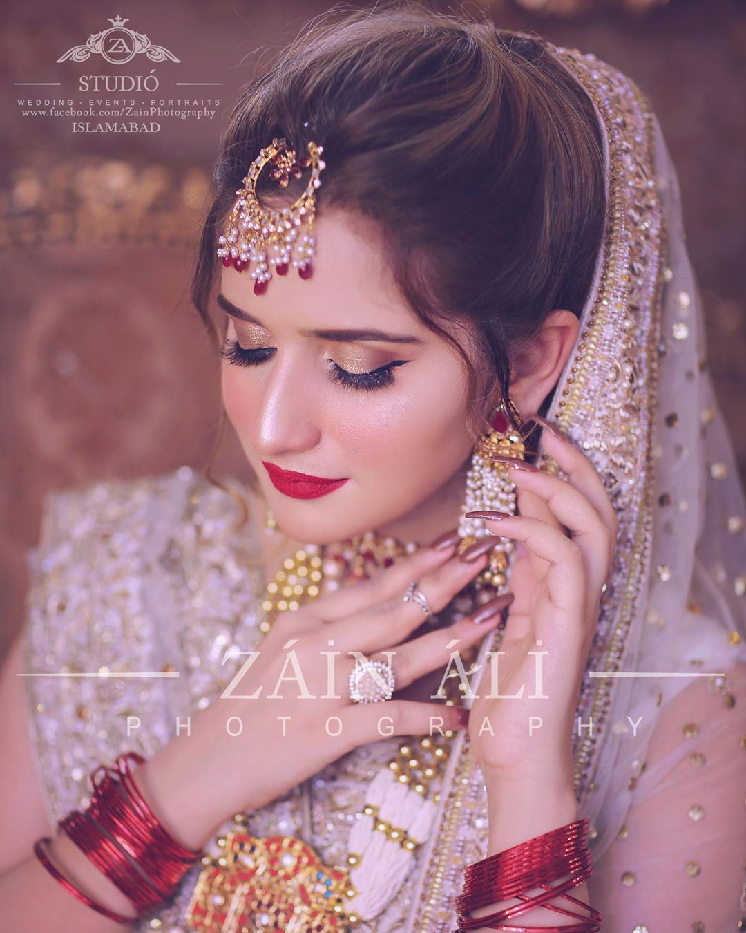 Tiktok Star Sisters Jannat Mirza and Alishba Anjum Bridal Photo Shoot