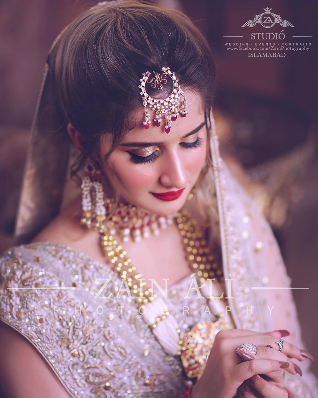 Tiktok Star Sisters Jannat Mirza and Alishba Anjum Bridal Photo Shoot