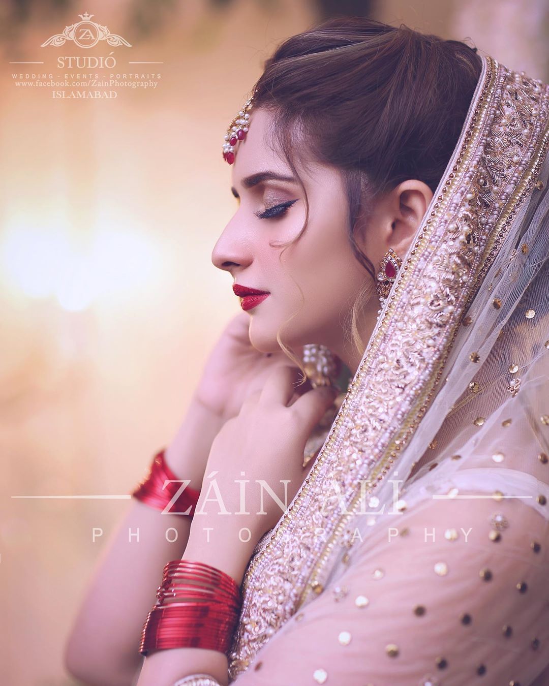 Tiktok Star Sisters Jannat Mirza and Alishba Anjum Bridal Photo Shoot