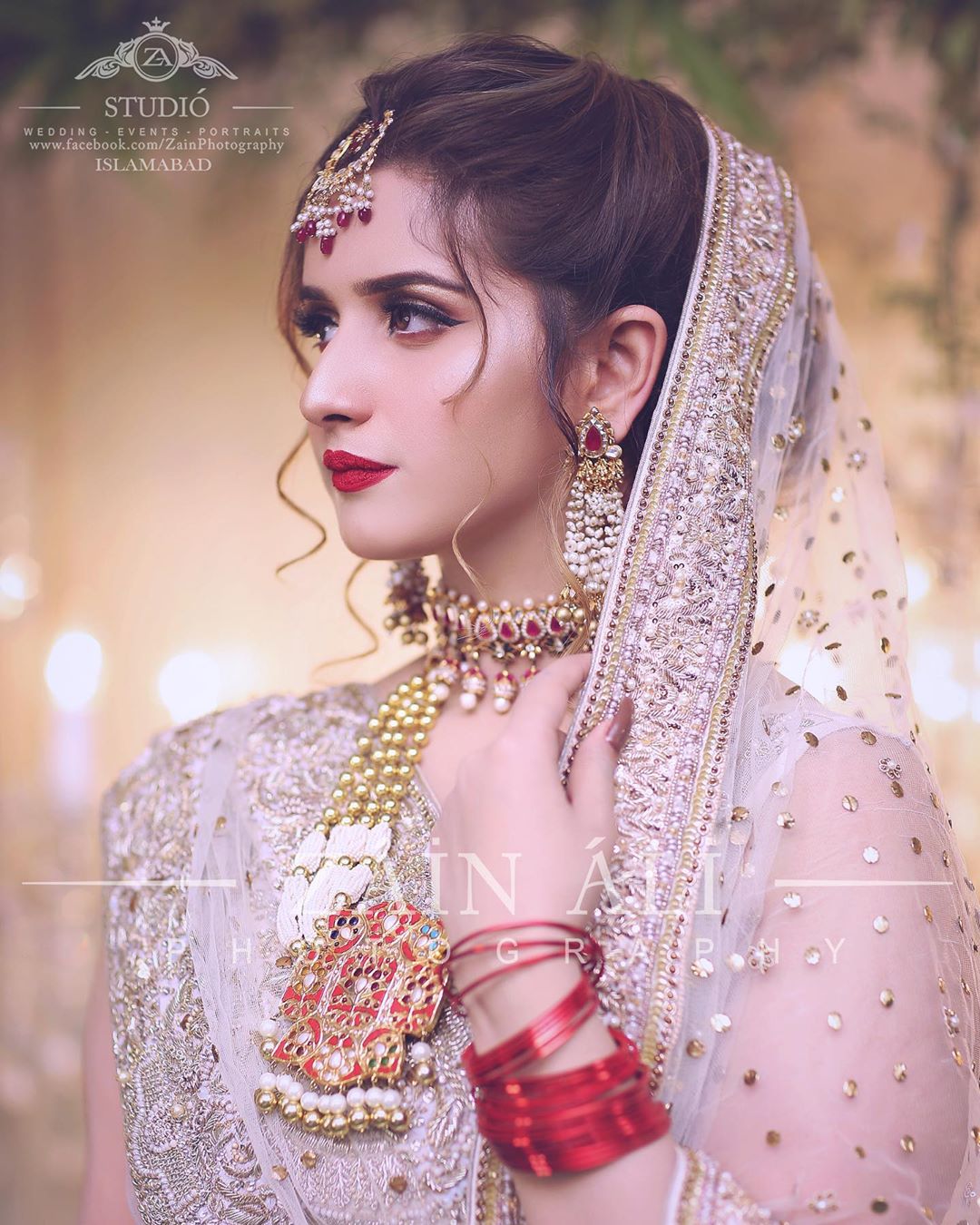 Tiktok Star Sisters Jannat Mirza and Alishba Anjum Bridal Photo Shoot