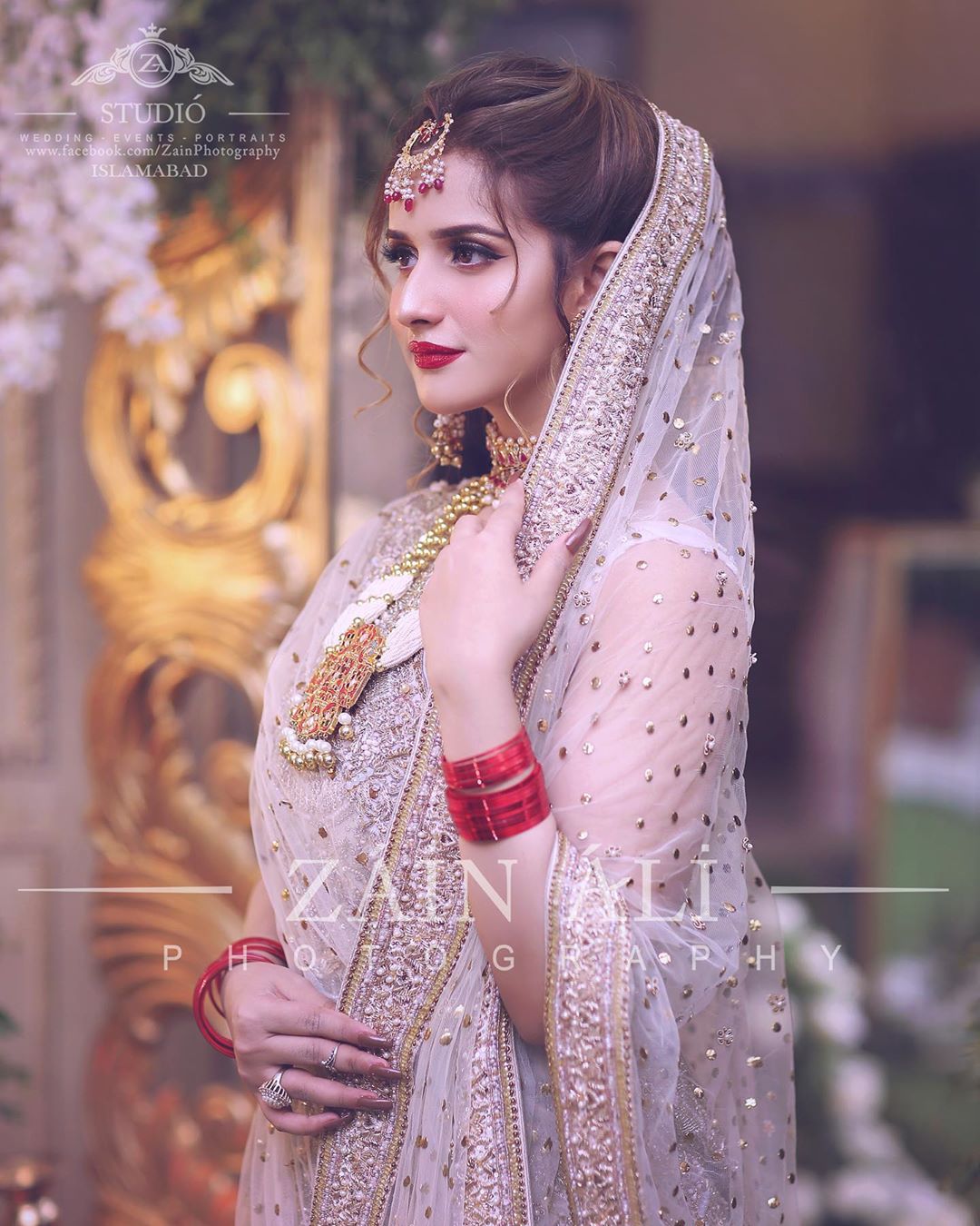 Tiktok Star Sisters Jannat Mirza and Alishba Anjum Bridal Photo Shoot