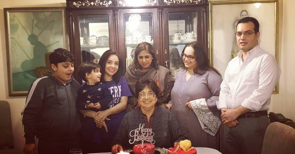Happy Pictures of Juggan Kazim with Her Family and Friends
