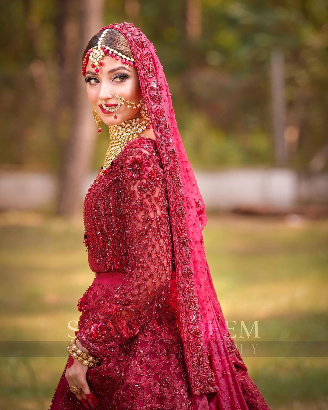 Bridal Photo Shoot of Gorgeous Kinza Hashmi
