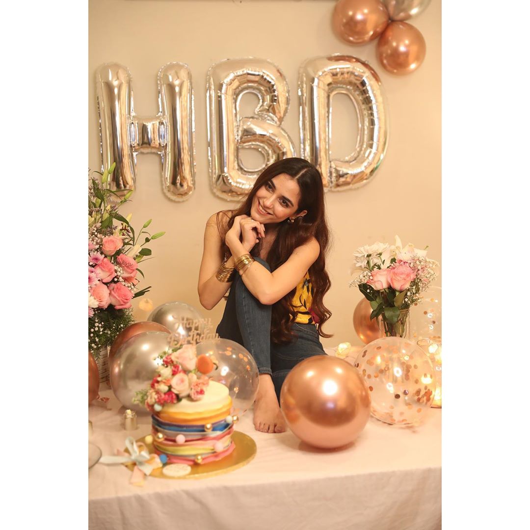 Maya Ali Celebrated Her Birthday with Family and Friends