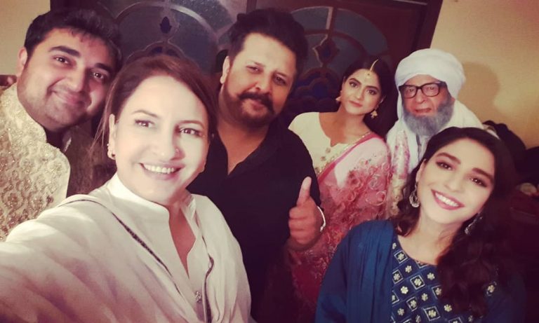 Unseen Pictures of Rehan Sheikh with Friends at Work