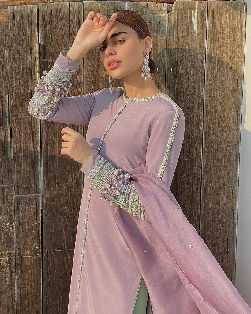 Beautiful New Pictures of Sadaf Shahroz Sabzwari in Eastern Dresses