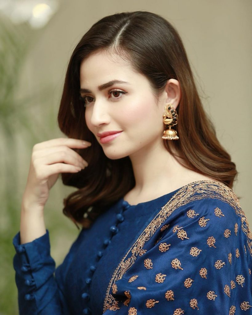 Eastern Outfits of Sana Javed You might Consider for EID - 2020