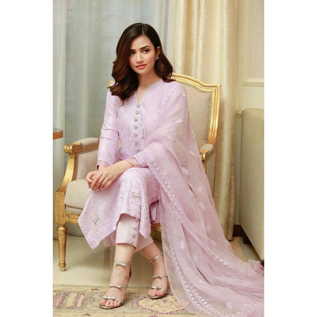 Eastern Outfits of Sana Javed You might Consider for EID - 2020