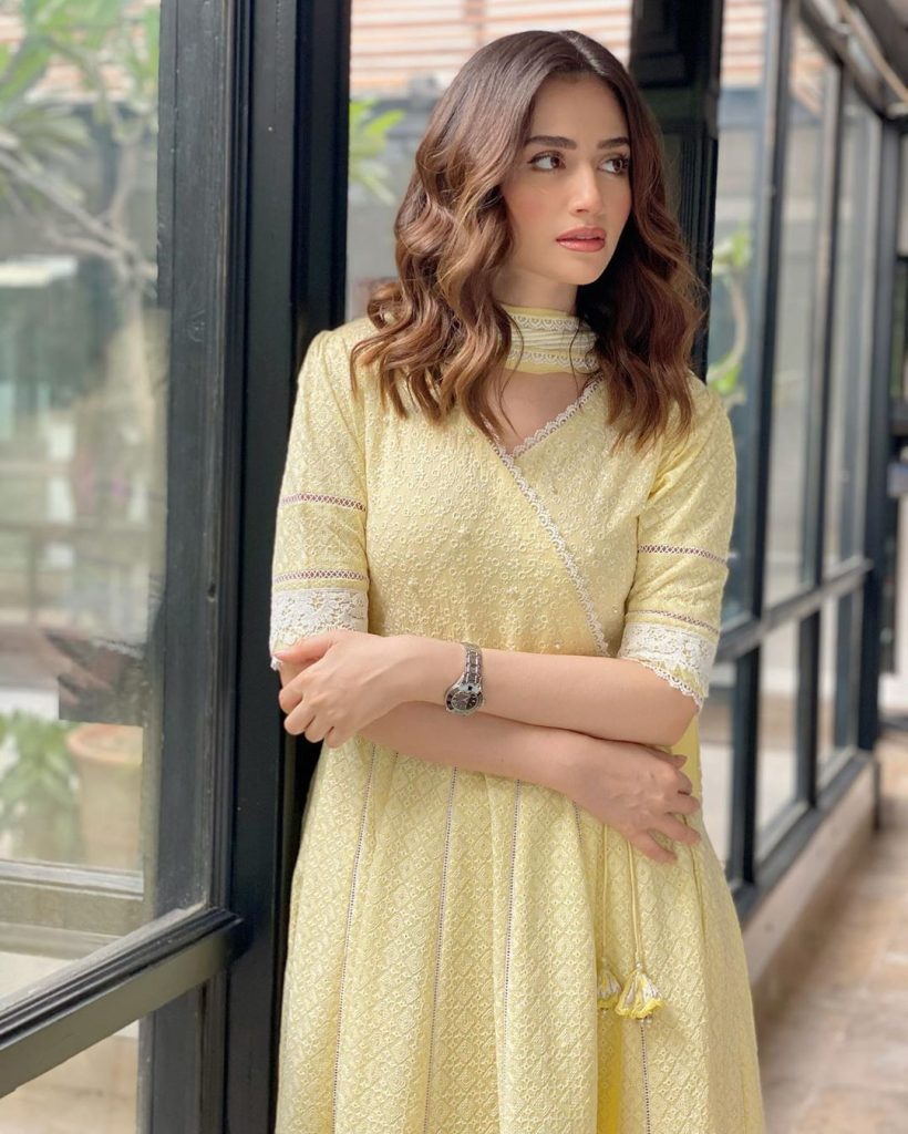 Eastern Outfits of Sana Javed You might Consider for EID - 2020