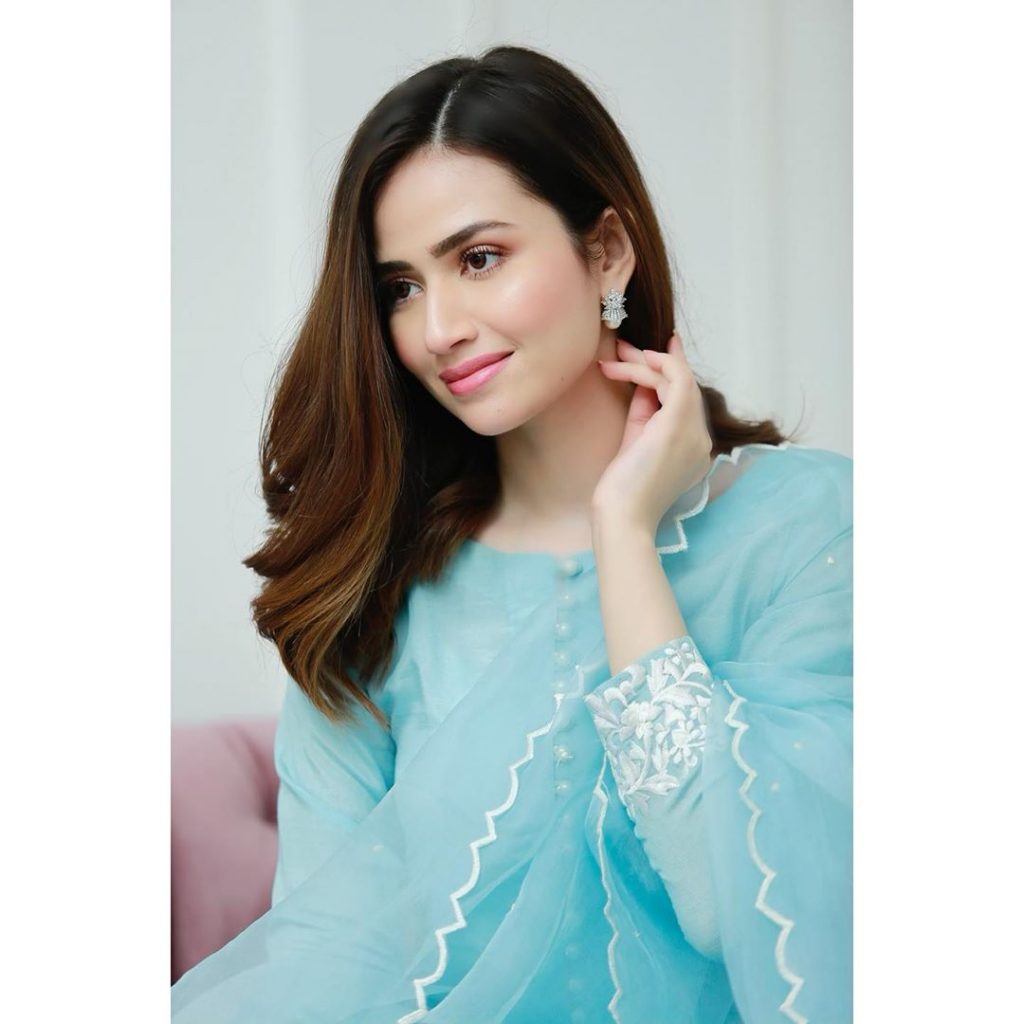 Eastern Outfits of Sana Javed You might Consider for EID - 2020