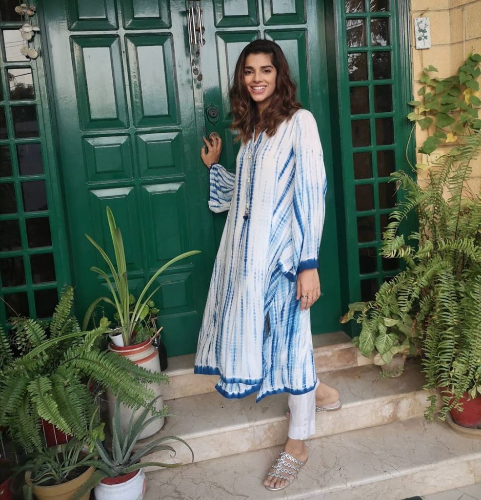Eastern Prints of Sanam Saeed that are Her Favorites