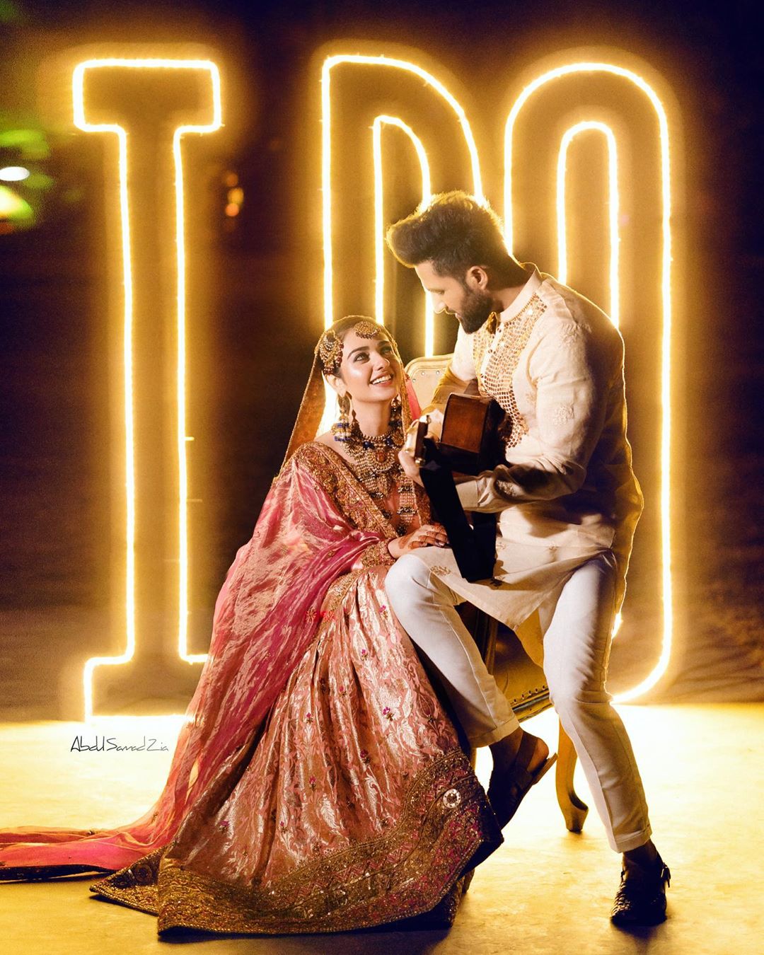 Sarah Khan and Falak Shabir New Wedding Pictures and Video