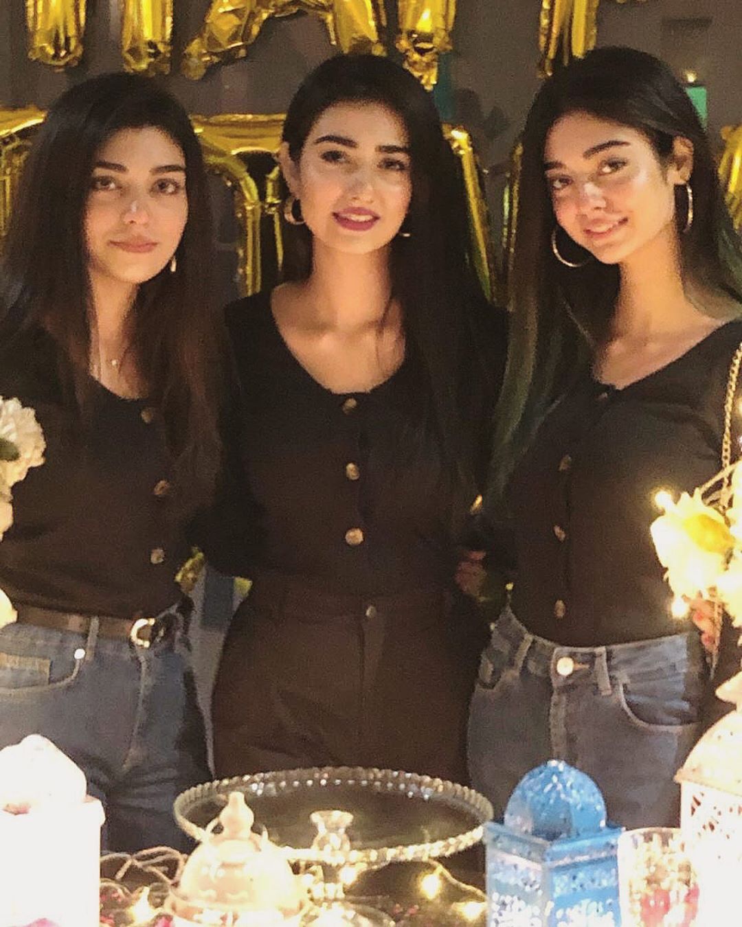 Sarah Khan with her Sister Aisha Khan - Latest Pictures