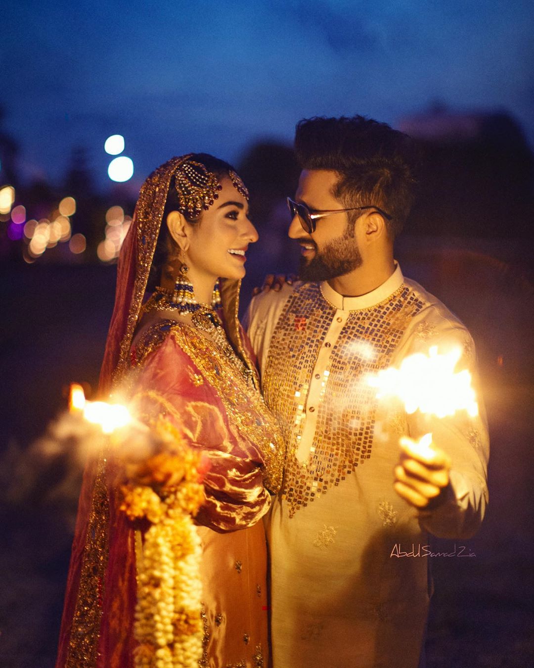 Sarah Khan and Falak Shabir New Wedding Pictures and Video | Reviewit.pk