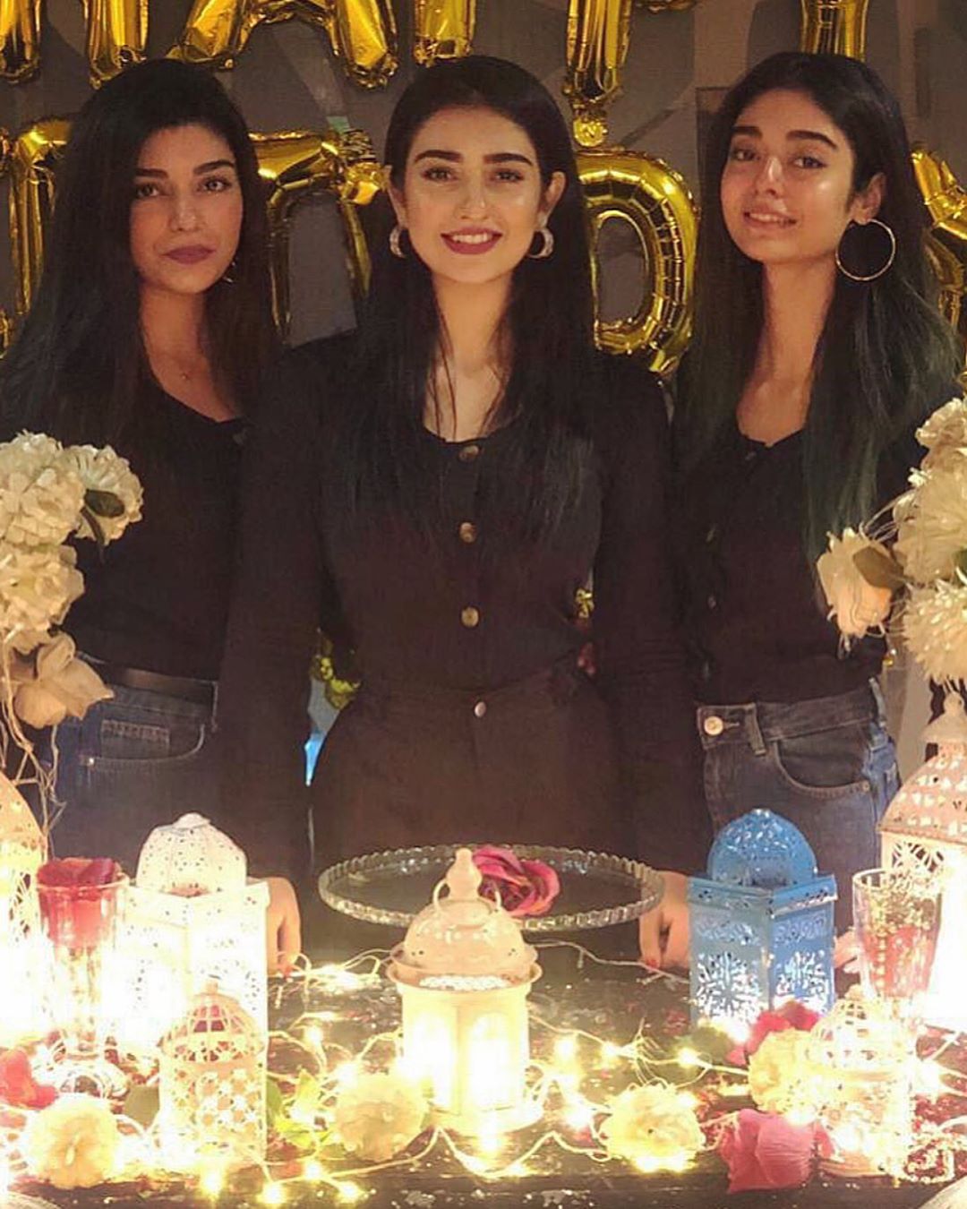 Sarah Khan with her Sister Aisha Khan - Latest Pictures