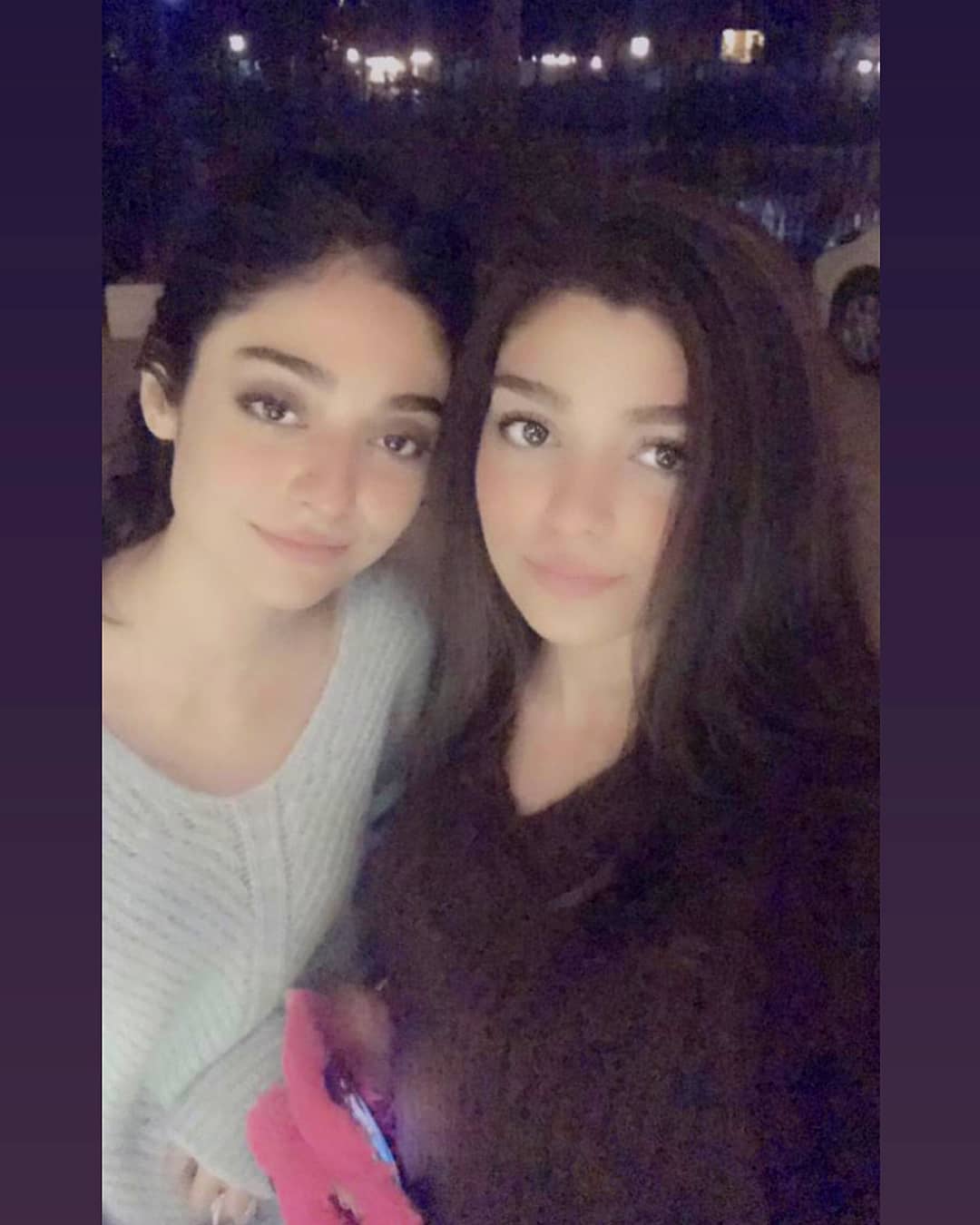 Sarah Khan with her Sister Aisha Khan - Latest Pictures