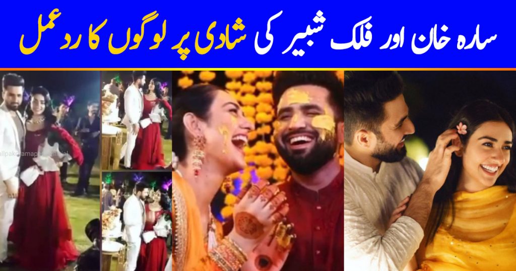 Public Reaction On Sarah Khan Tying The Knots With Falak Shabir