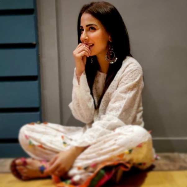 Beautiful Pictures of the Bold Ushna Shah in White Color