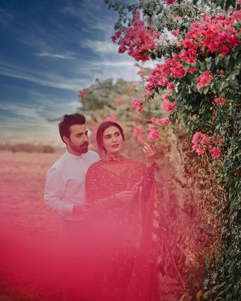 Here Are Sadia Ghaffar, Hassan Hayat Khan's Adorable Pictures