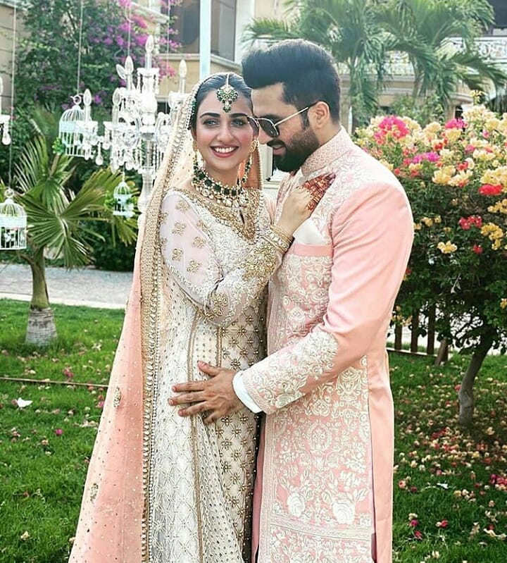 Beautiful Recreation Of Sarah, Falak's Intimate Wedding