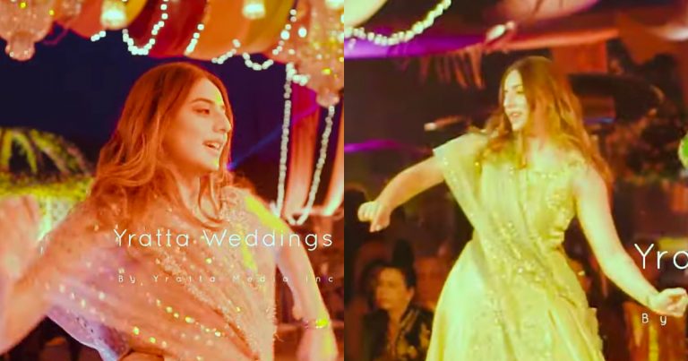 Actress Kinza Razzak Spotted At A Friend’s Wedding