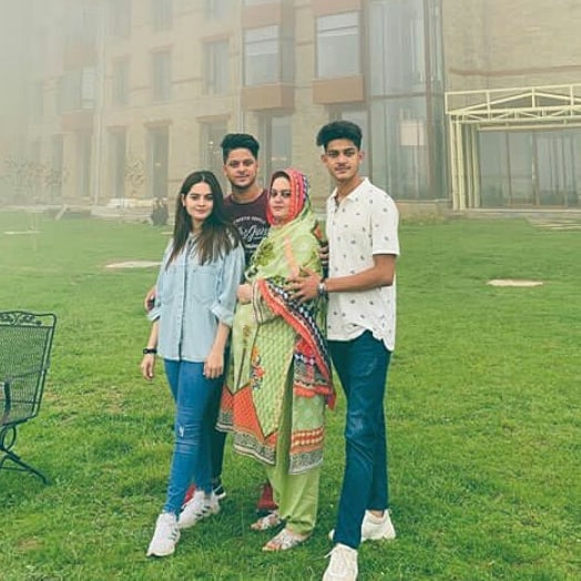 Aiman and Minal are Enjoying in Swat with their Family