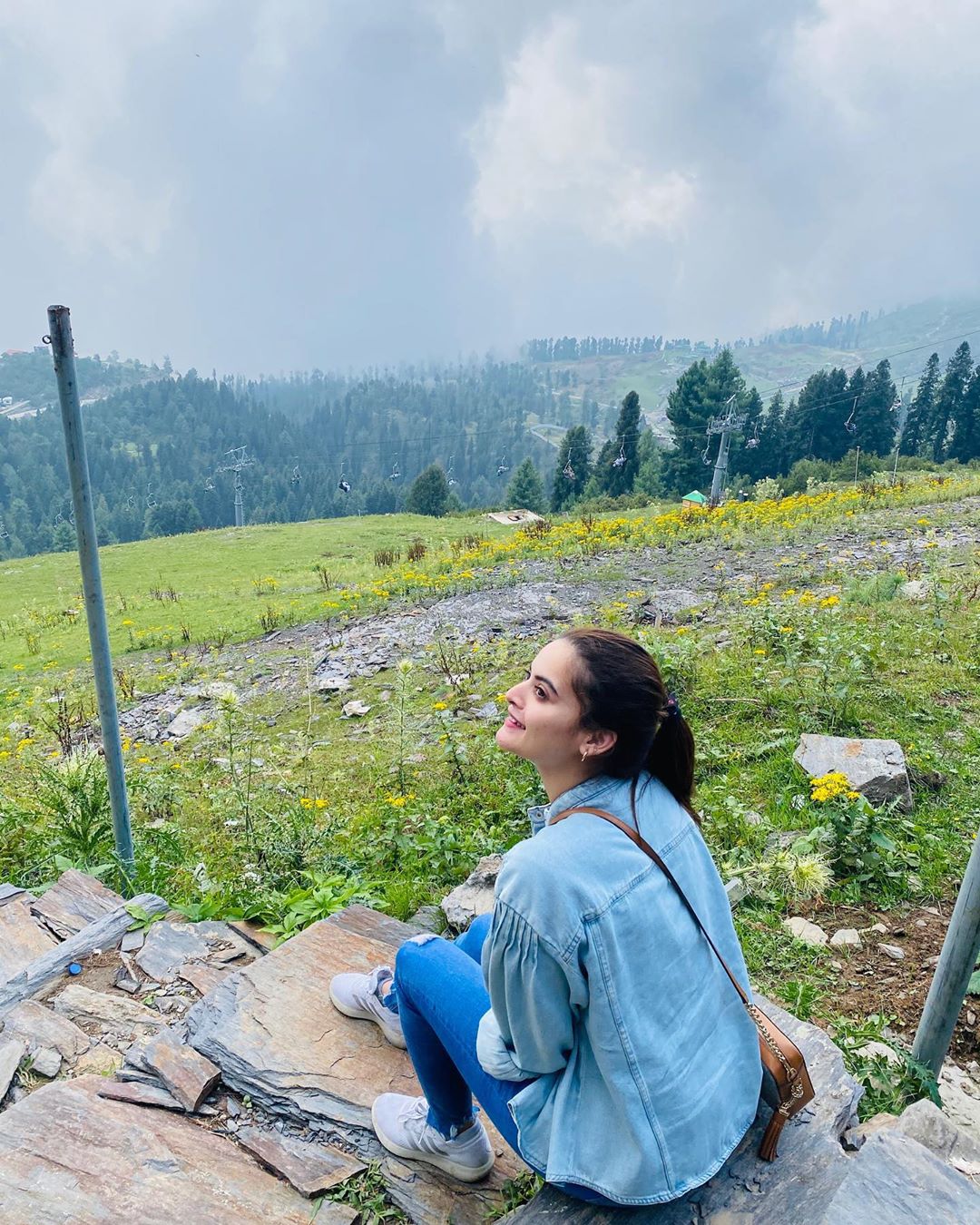 Aiman and Minal are Enjoying in Swat with their Family