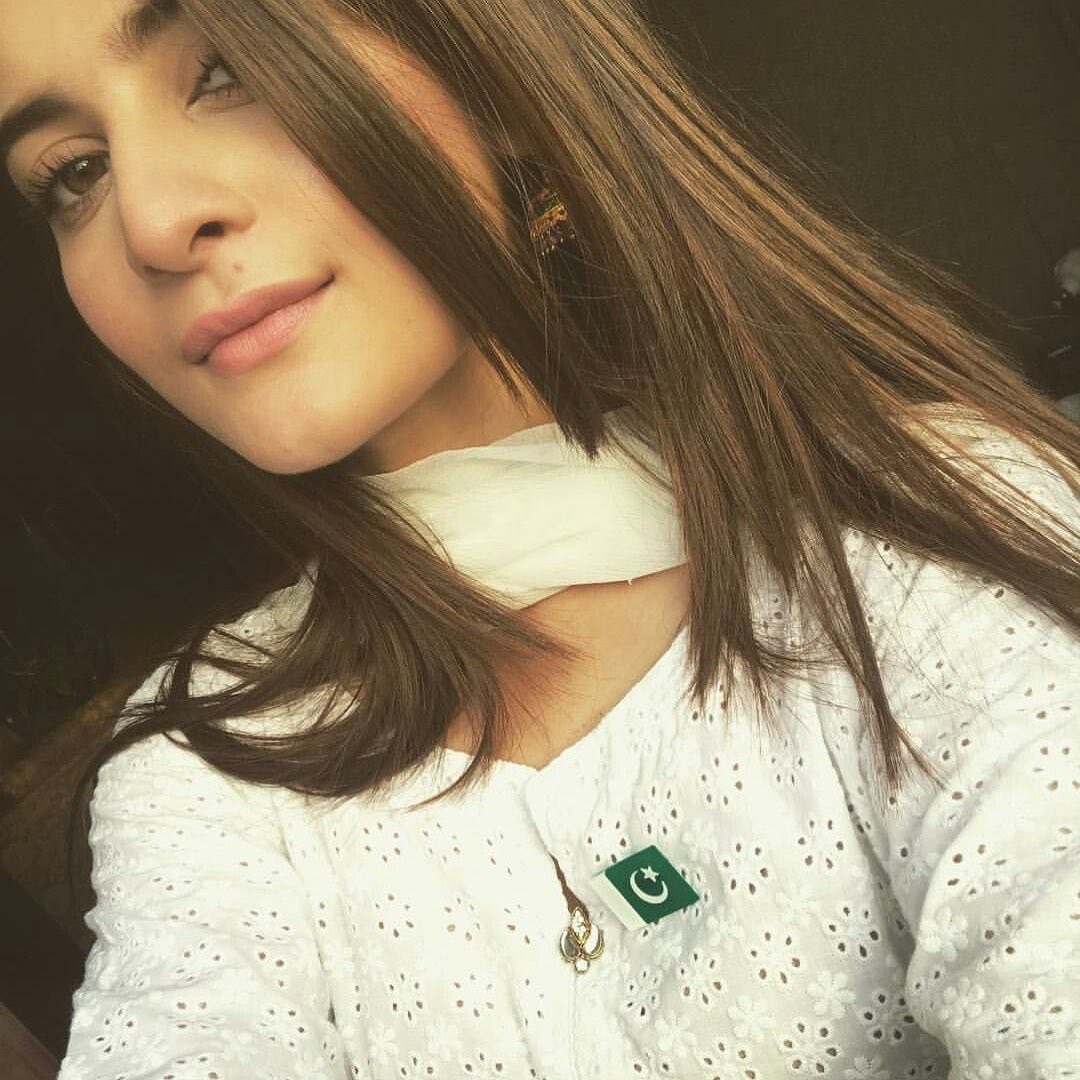 Aiman Khan Daughter Amal Muneeb Celebrating her First Independence Day