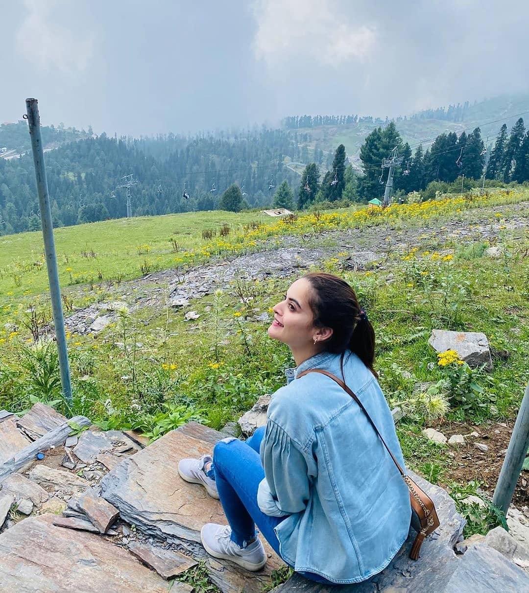 Aiman Khan Daughter Amal Muneeb Celebrating her First Independence Day