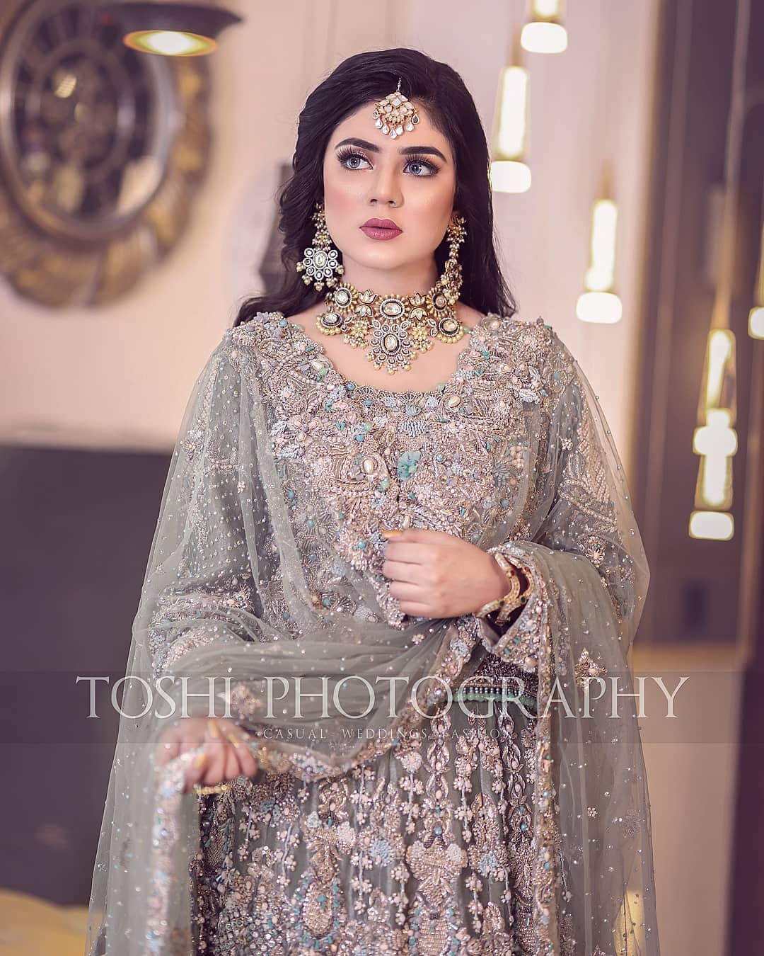Famous Tik Toker Areeka Haq Latest Bridal Photo Shoot
