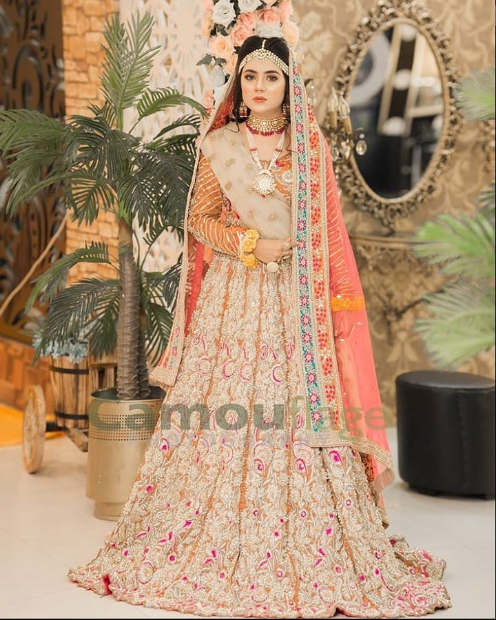 Famous Tik Toker Areeka Haq Latest Bridal Photo Shoot