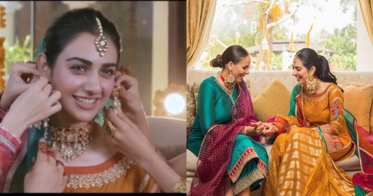 Beautiful Recreation Of Sarah, Falak’s Intimate Wedding