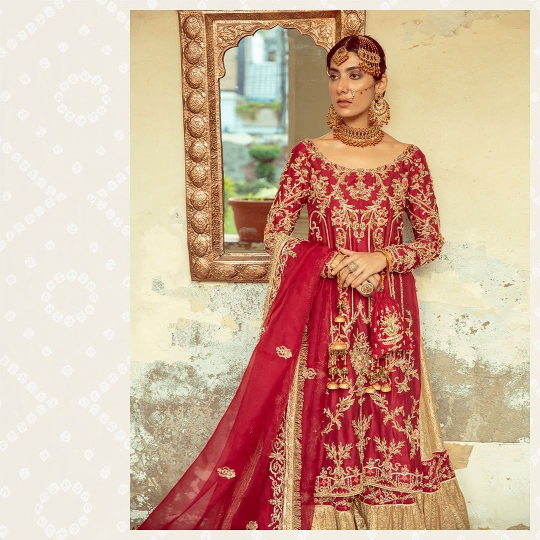 Gorgeous Eman Suleman In Wedding Dresses | Reviewit.pk