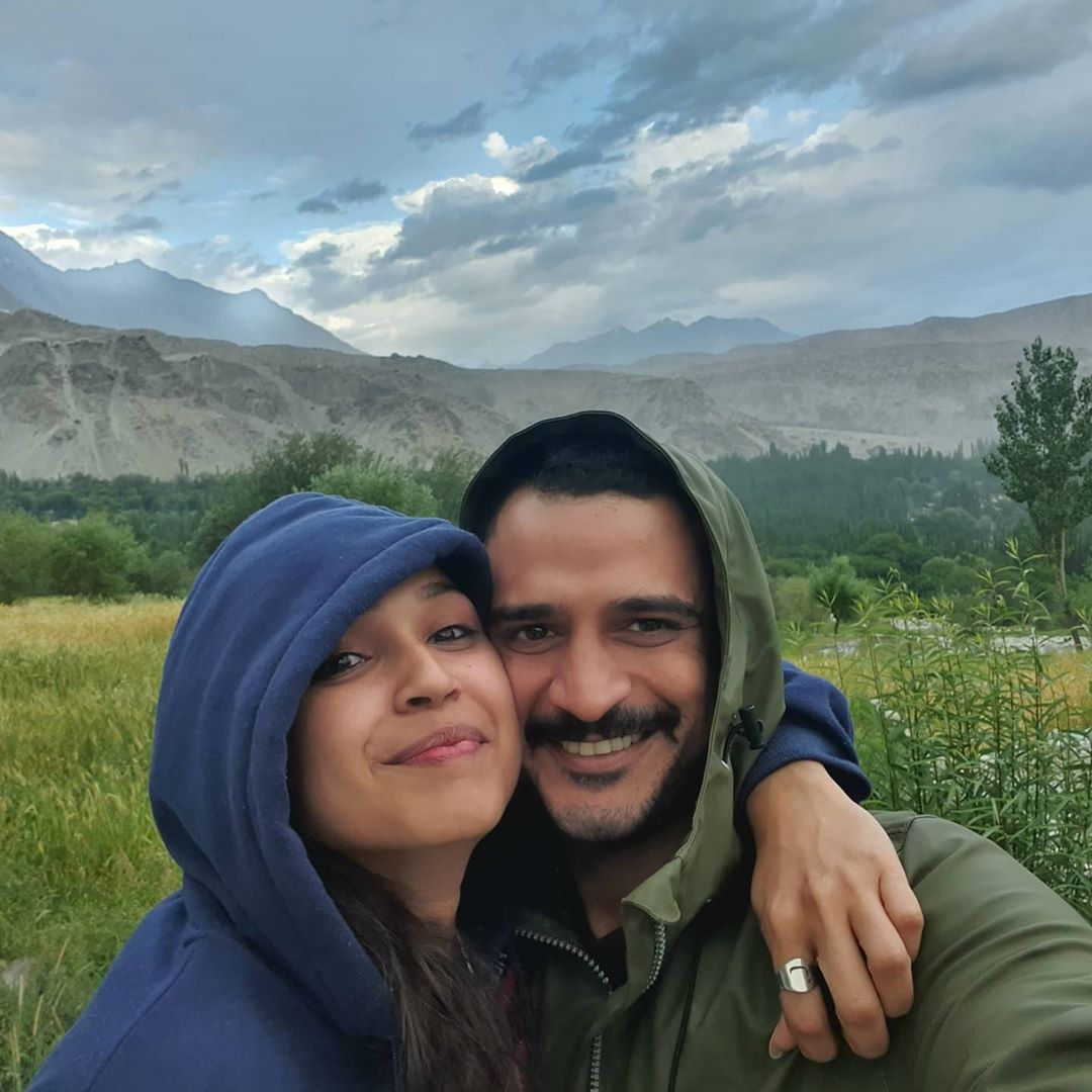 Faryal Mehmood and Daniyal Raheal Exploring Pakistan on their honeymoon Trip