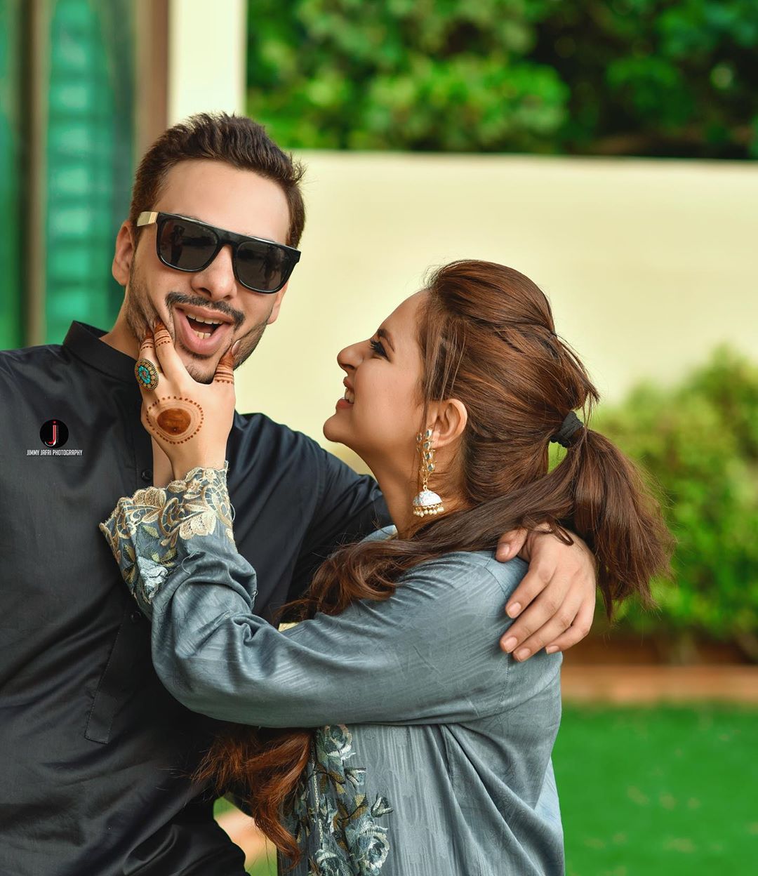 Fatima Effendi and Kanwar Arsalan Family Pictures from Eid Day 2