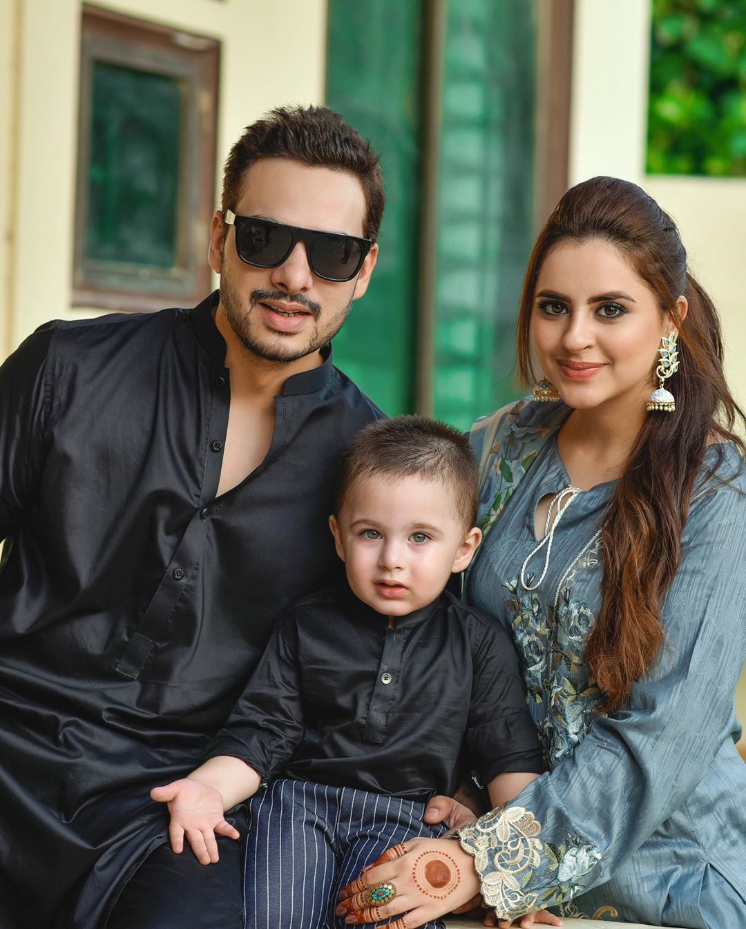 Fatima Effendi and Kanwar Arsalan Family Pictures from Eid Day 2